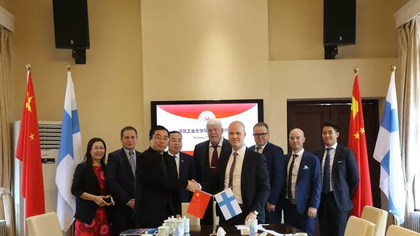 强强联合!河北工业大学芬兰校区签约